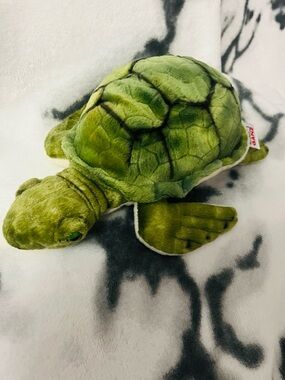 2008 WEBKINZ “SIGNATURE” Sea Turtle 9” Plush Toy (PO#85737)/NO Code/EUC